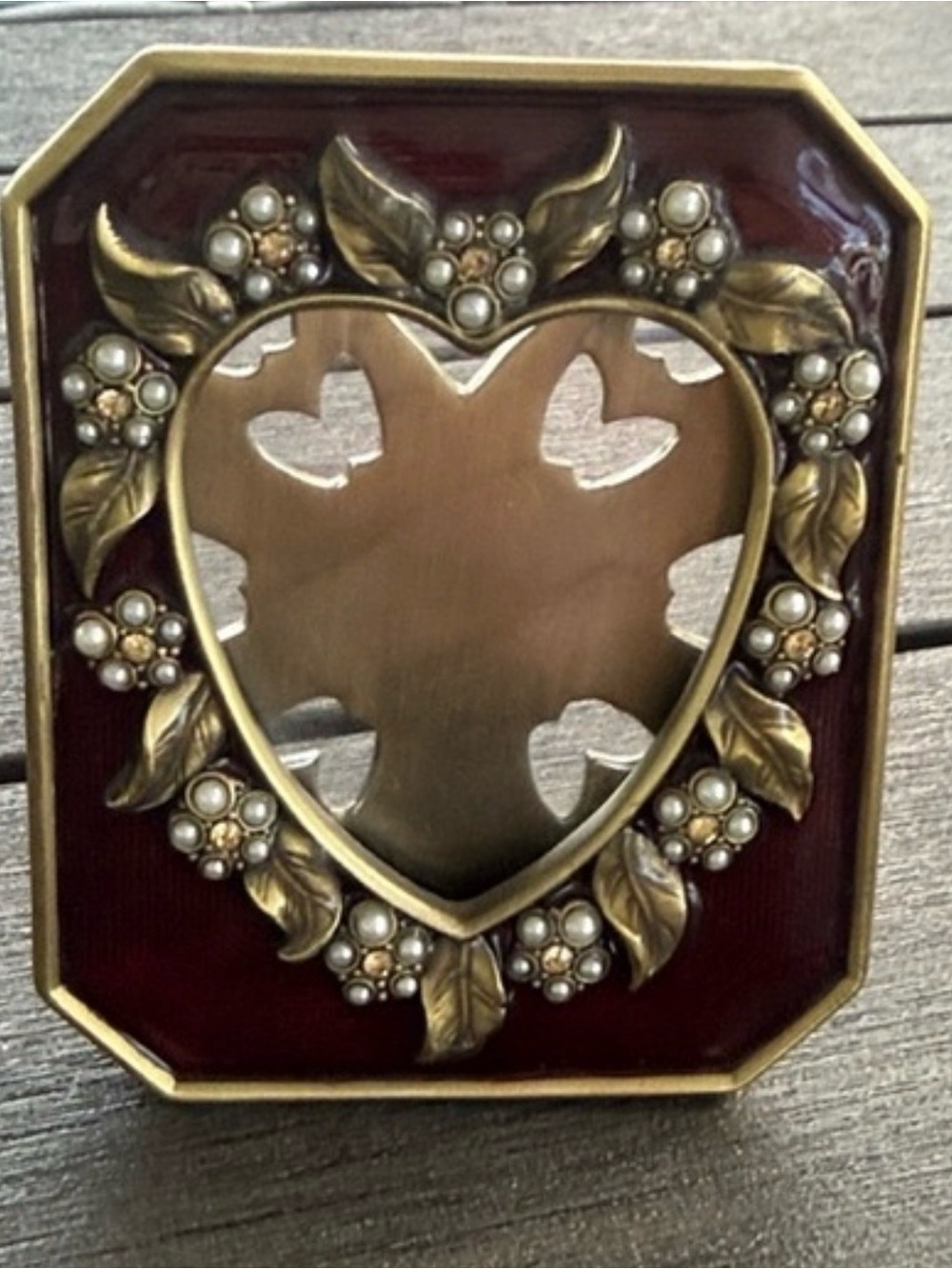 SIGNED BY JAY STRONGWATER small HEART frame limited edition